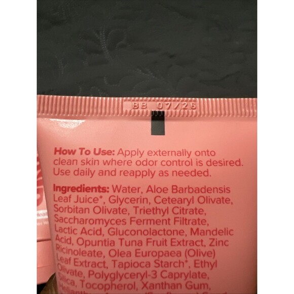 Lot Of 2 URO Intimate Whole Body Deodorant Cream 3 oz Each Exp 07/26 Beauty Gift - Picture 5 of 7